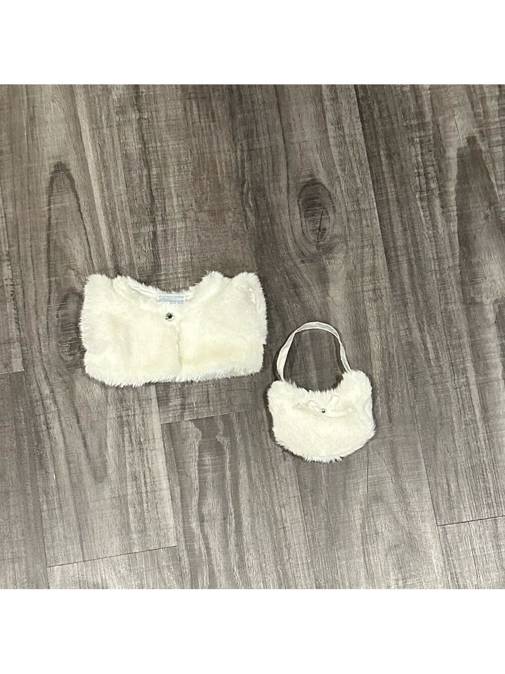 Build A Bear Purse & Poncho